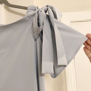 SHEIN Off The Shoulder Dress With Bow Detail